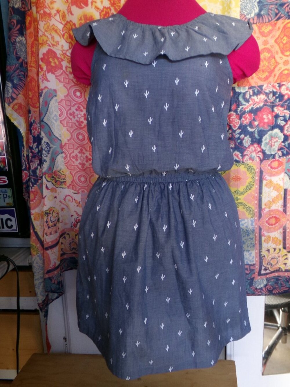 **Moving Sale** Wonder Nation Cactus Dress Sz L (10-12)